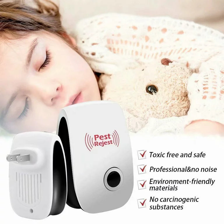 6pc Ultrasonic Pest Repeller Effective and Pet-Friendly - Prime Star Plus Inc.