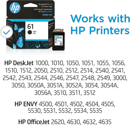 Get the Best Value with HP 61 High Yield Black Ink Cartridge - Prime Star Plus Inc.