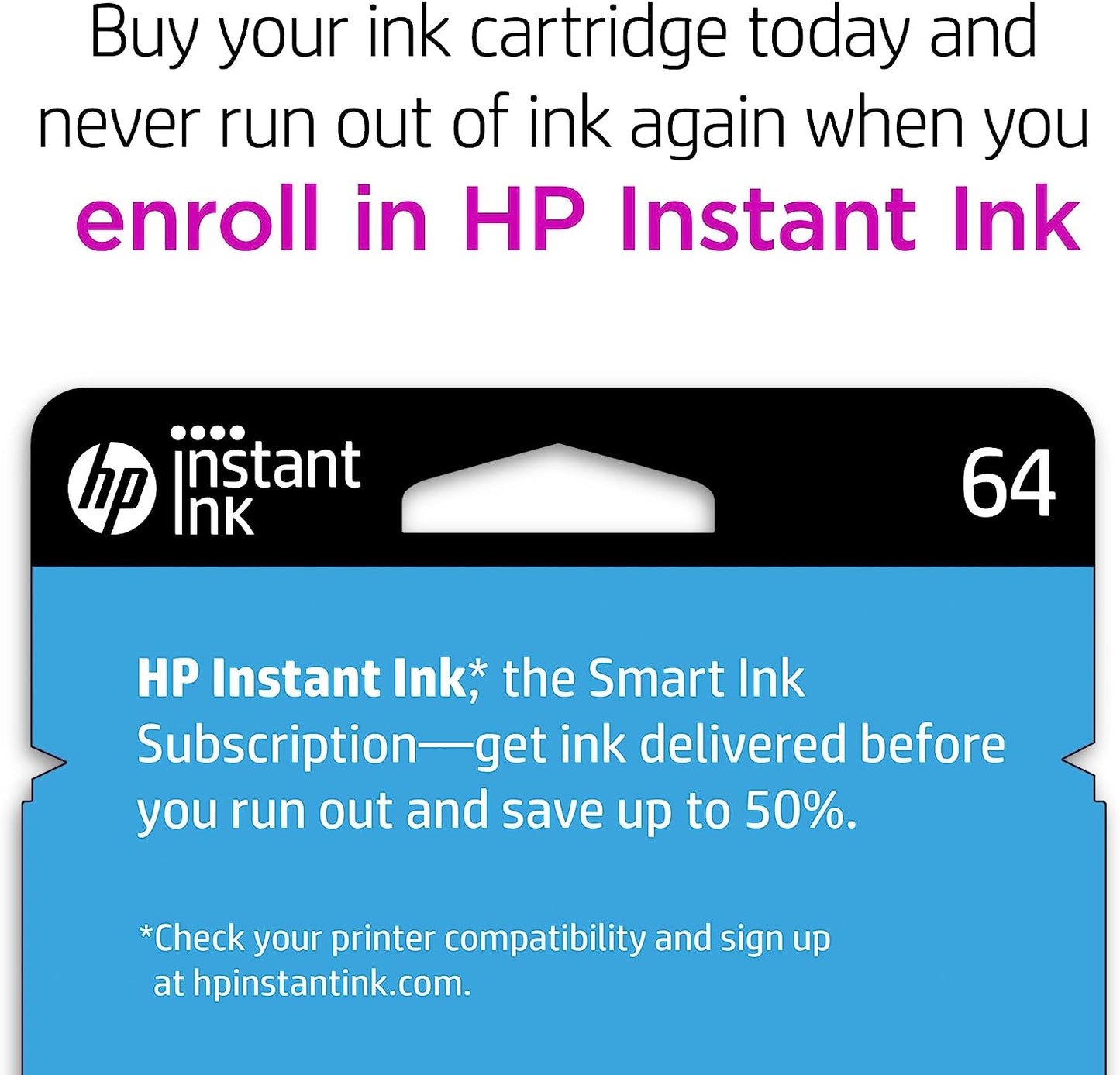 HP 64 Black Ink Cartridge High Yield Long-lasting Prints - Prime Star Plus Inc.