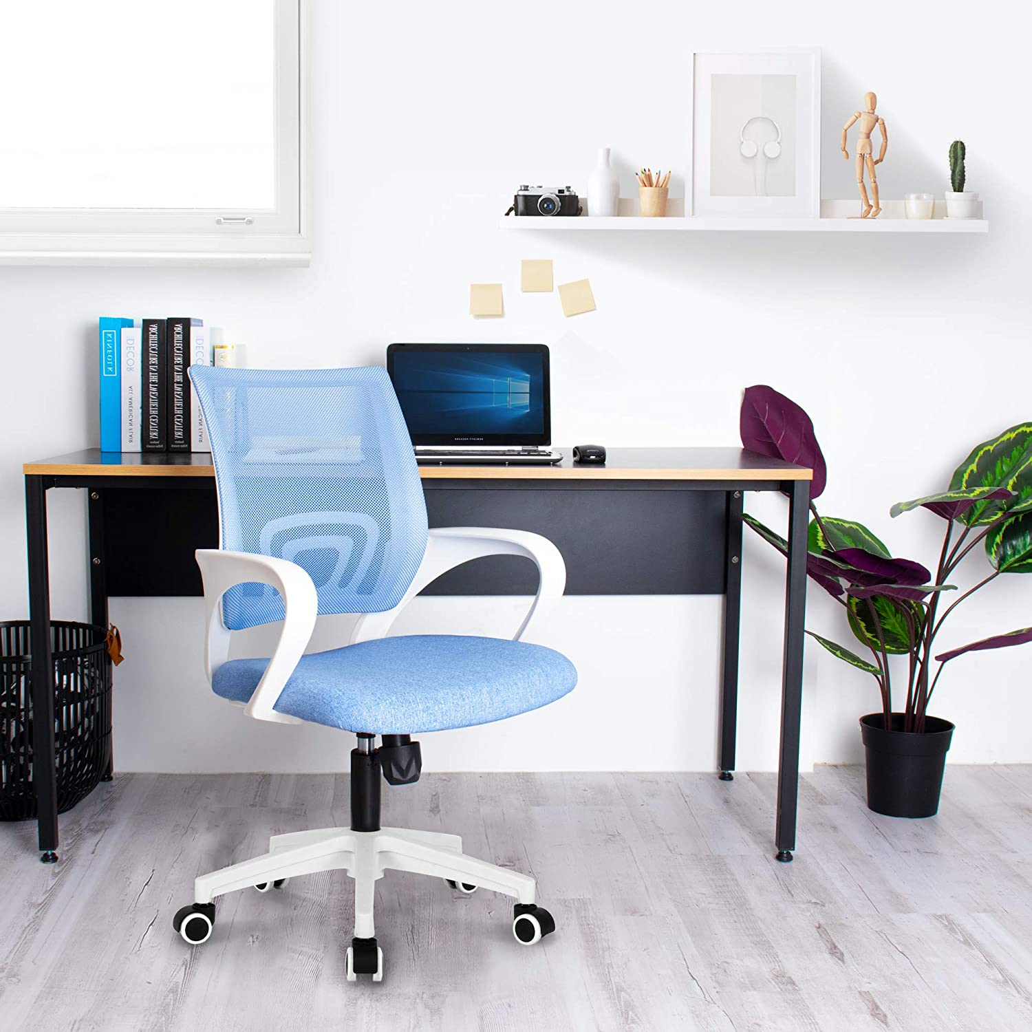 Elevate Your Workspace with a Stylish Blue Office Desk Chair - Prime Star Plus Inc.