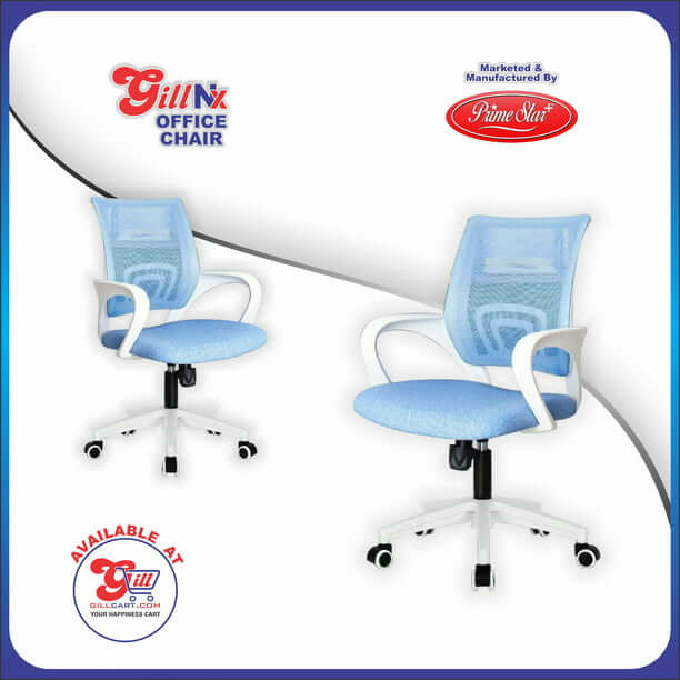 Elevate Your Workspace with a Stylish Blue Office Desk Chair - Prime Star Plus Inc.