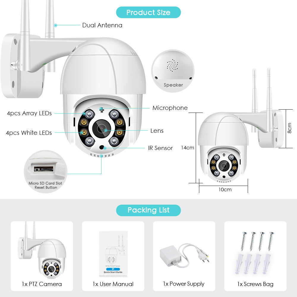 Cameras Security 360/ 4K - Prime Star Plus Inc.