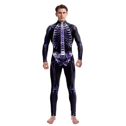 Bodysuit Skull Halloween Costumes - Prime Star Plus Inc.