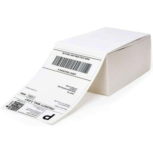 4x6 Fanfold Direct Thermal Shipping Labels for Printers - Prime Star Plus Inc.