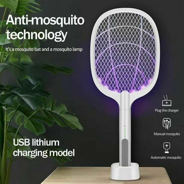 Electric Fly Swatter Racket & Mosquito Zapper - Prime Star Plus Inc.