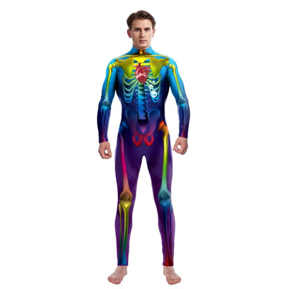 Bodysuit Skull Halloween Costumes - Prime Star Plus Inc.