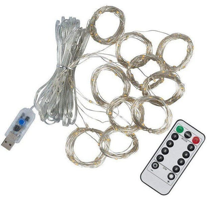 Twinkle Lights Solar String Light Waterproof 300 LED - Prime Star Plus Inc.